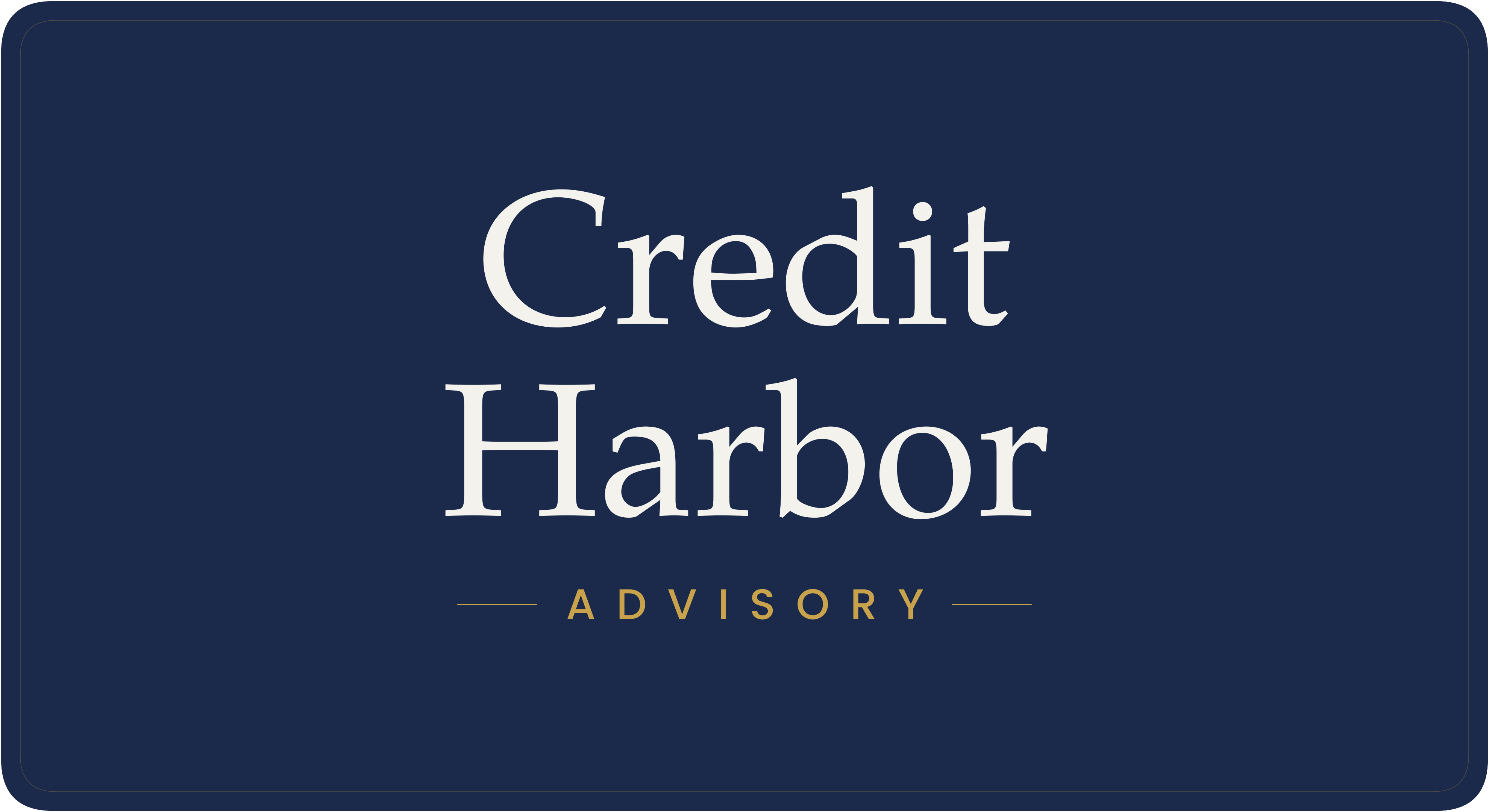Credit Harbor Advisory